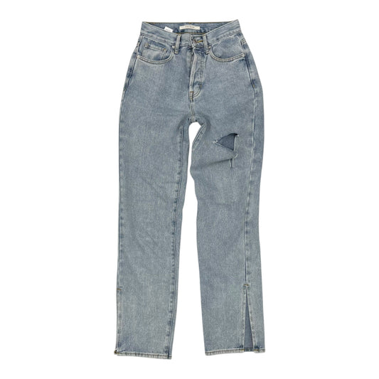 Jeans Straight By Pacsun In Blue Denim, Size:0