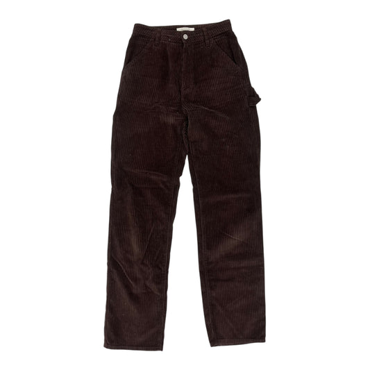 Pants Corduroy By Pacsun In Brown, Size:2
