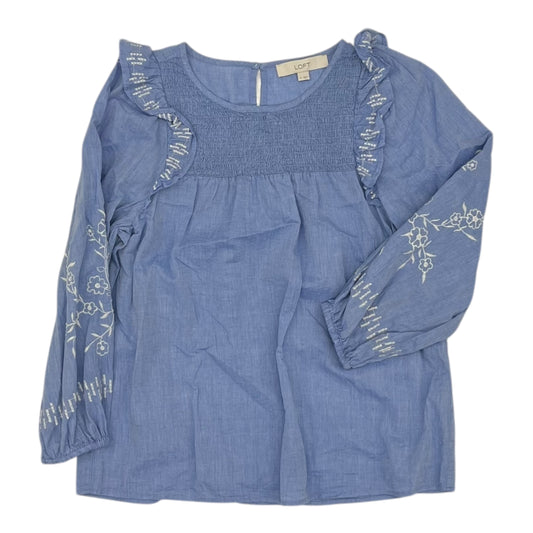 Top Ls By Loft In Blue, Size:S