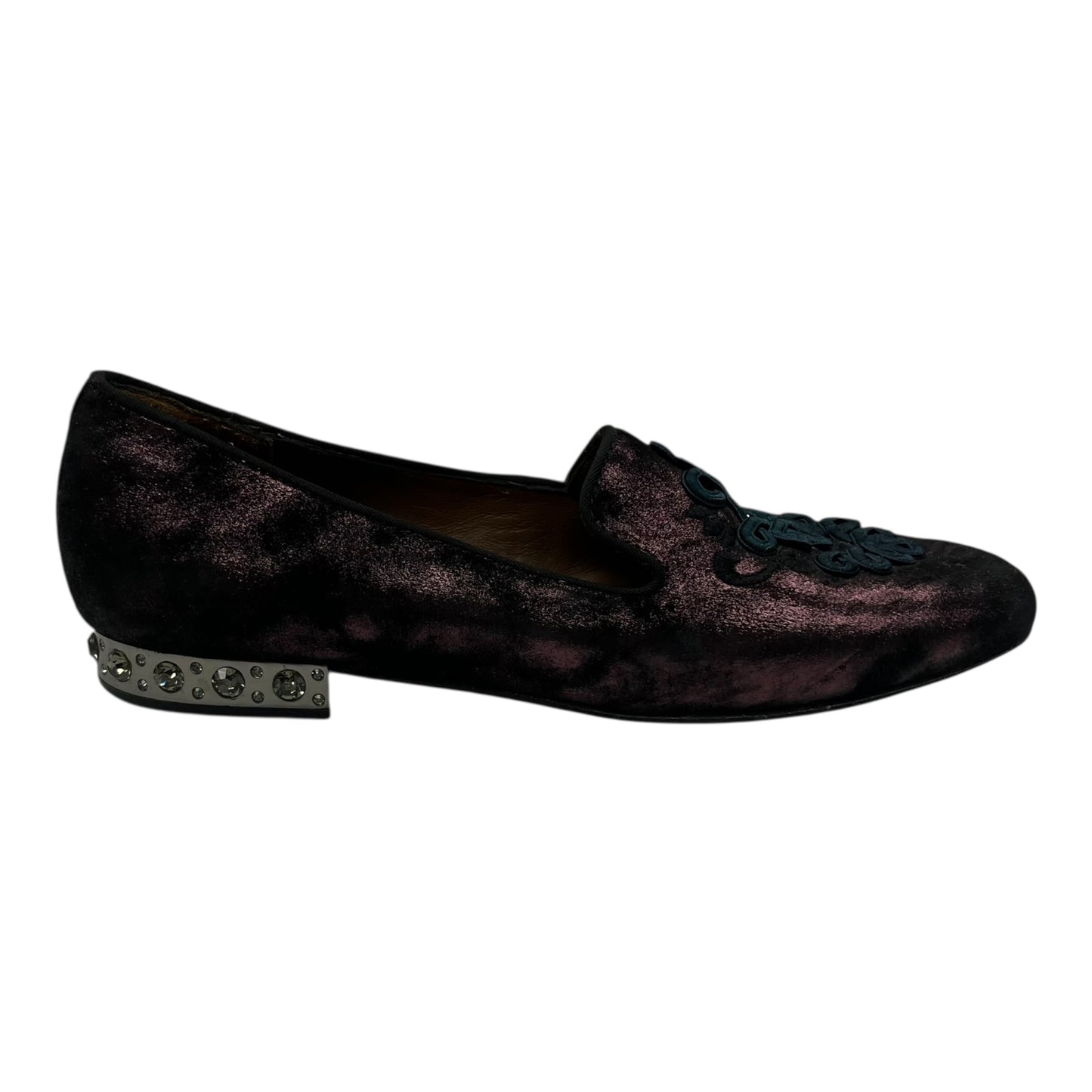 Shoes Flats By Donald Pliner In Purple, Size:7