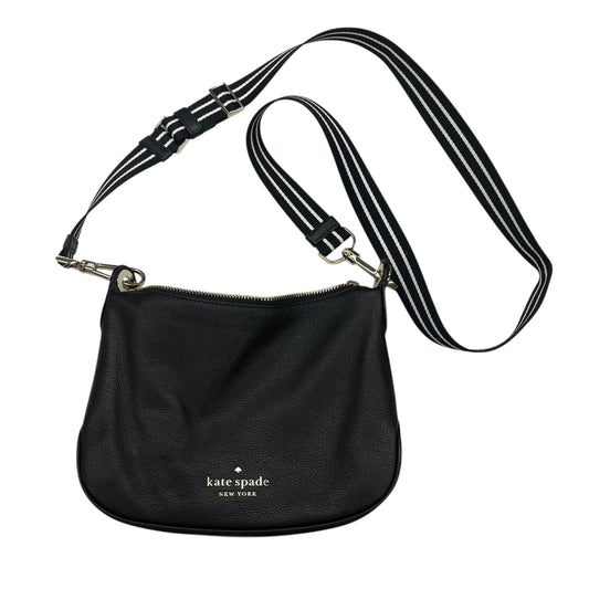 Crossbody Designer By Kate Spade In Black, Size:Small