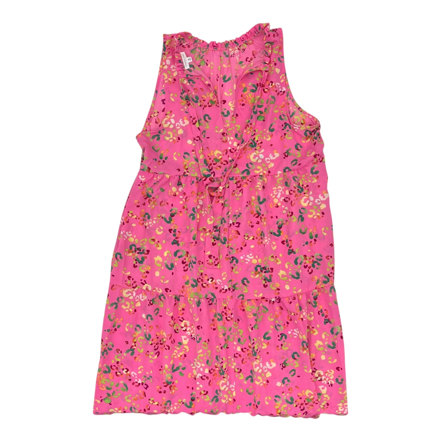 Dress Party Long By Chicsoul In Pink, Size:2X