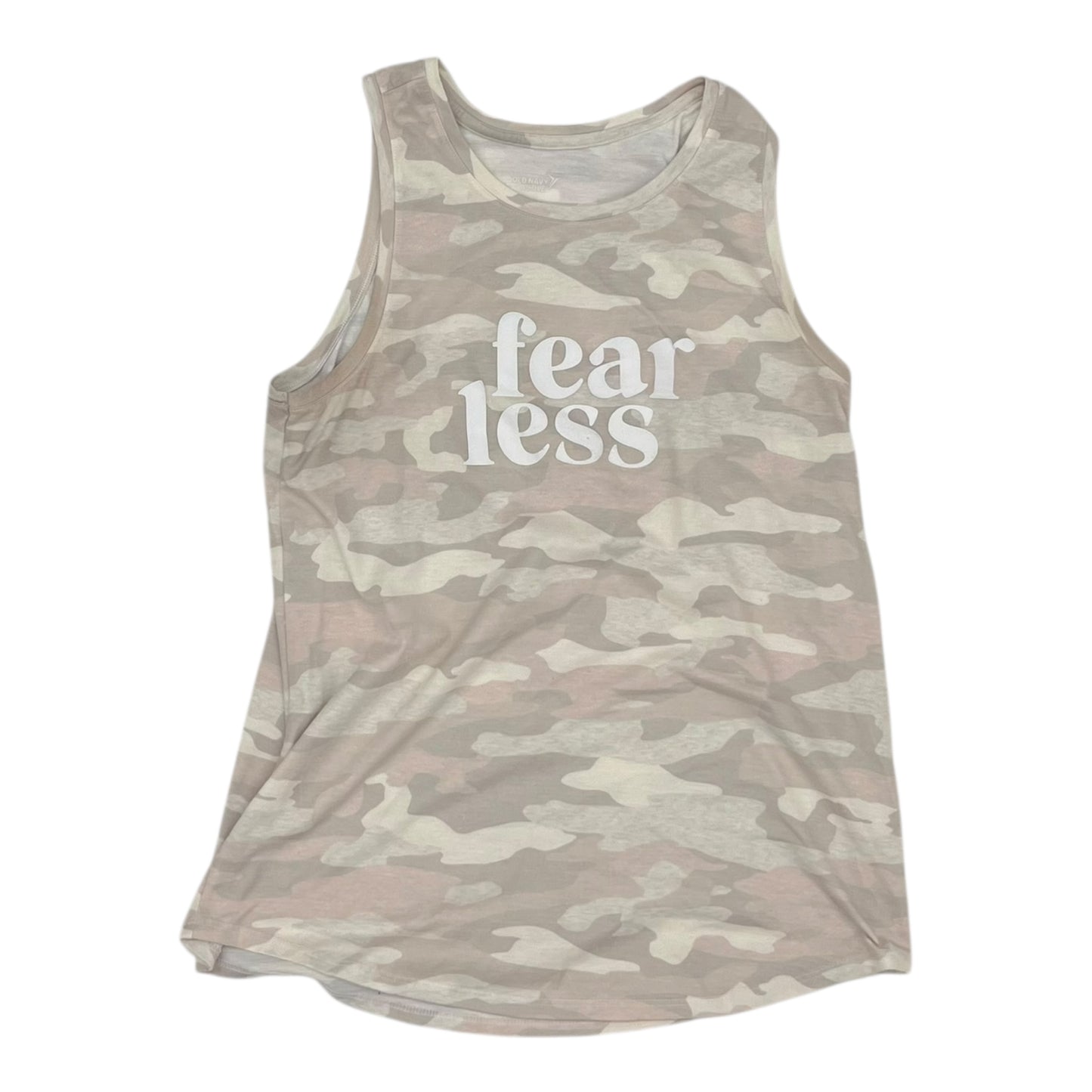 Tank Top By Old Navy In Camouflage Print, Size:M
