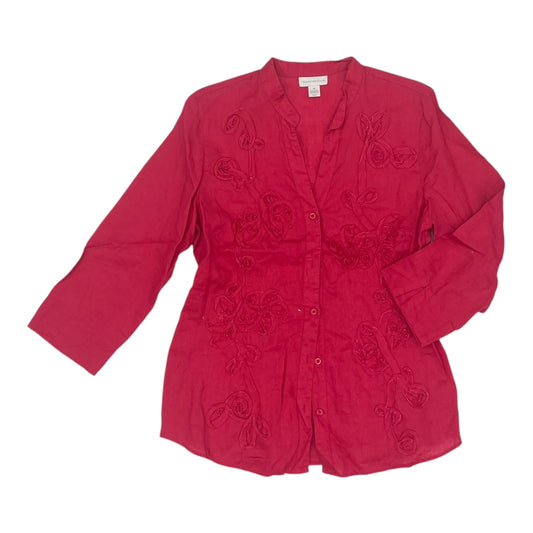 Top Ls By Charter Club In Pink, Size:L