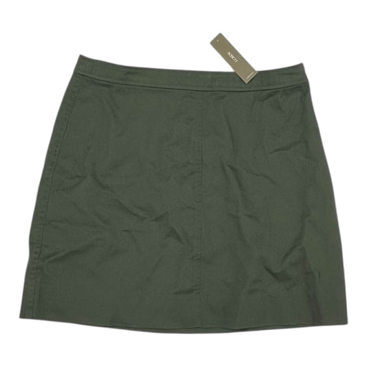 Skirt Mini & Short By J. Crew In Green, Size:2