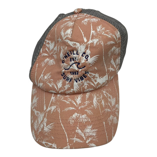 Hat Baseball Cap By Oneill In Grey & Pink