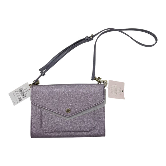 Crossbody Designer By Kate Spade In Purple, Size:Small