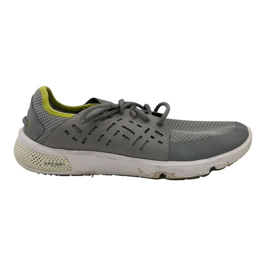 Shoes Athletic By Sperry In Grey, Size:7.5