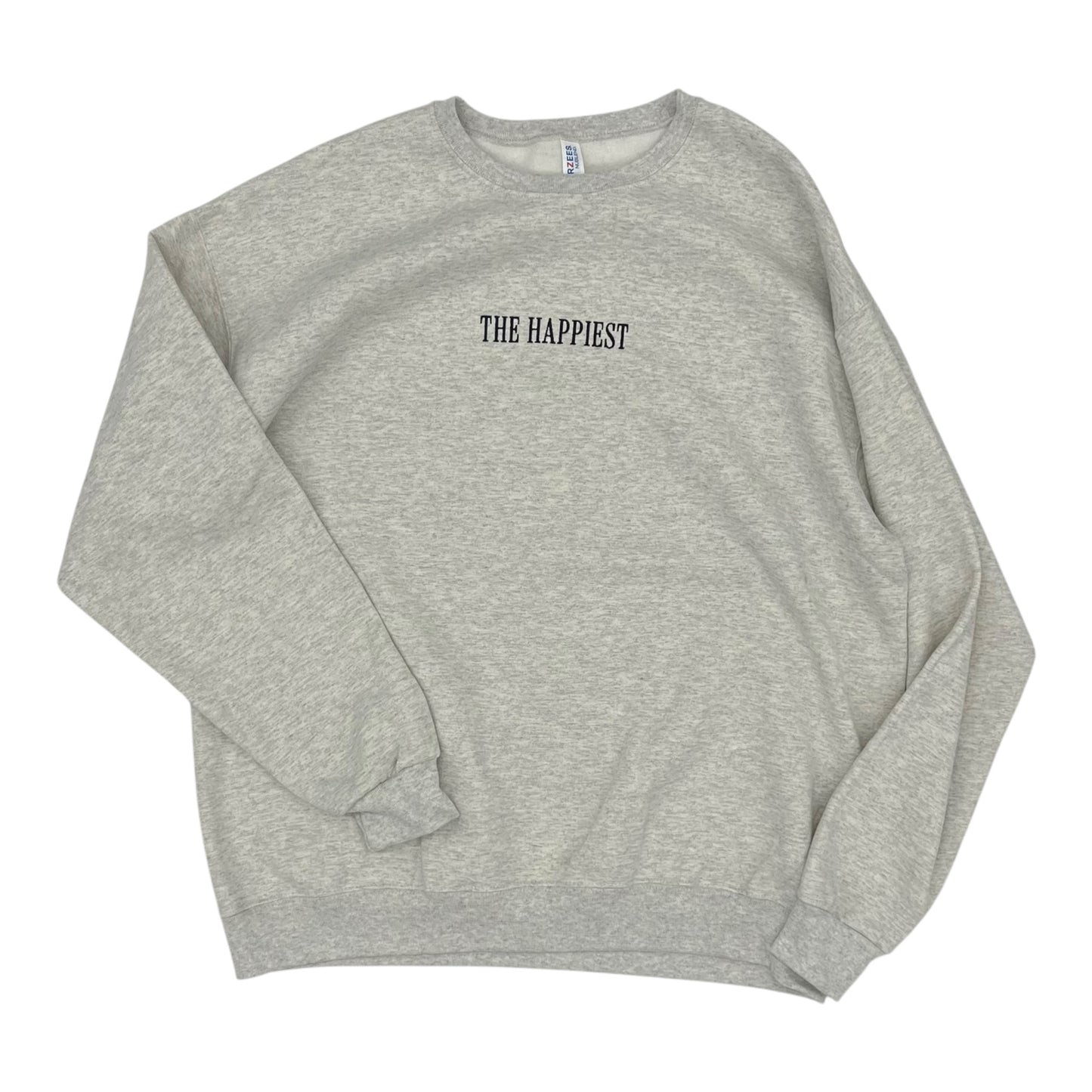 Sweatshirt Crewneck By Jerzees In Grey, Size:Xl