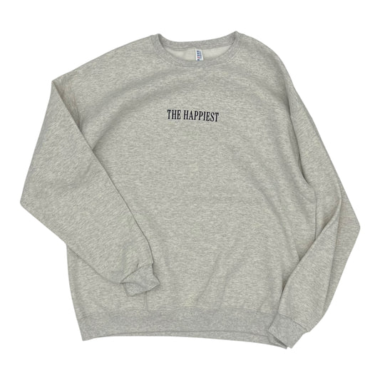 Sweatshirt Crewneck By Jerzees In Grey, Size:Xl