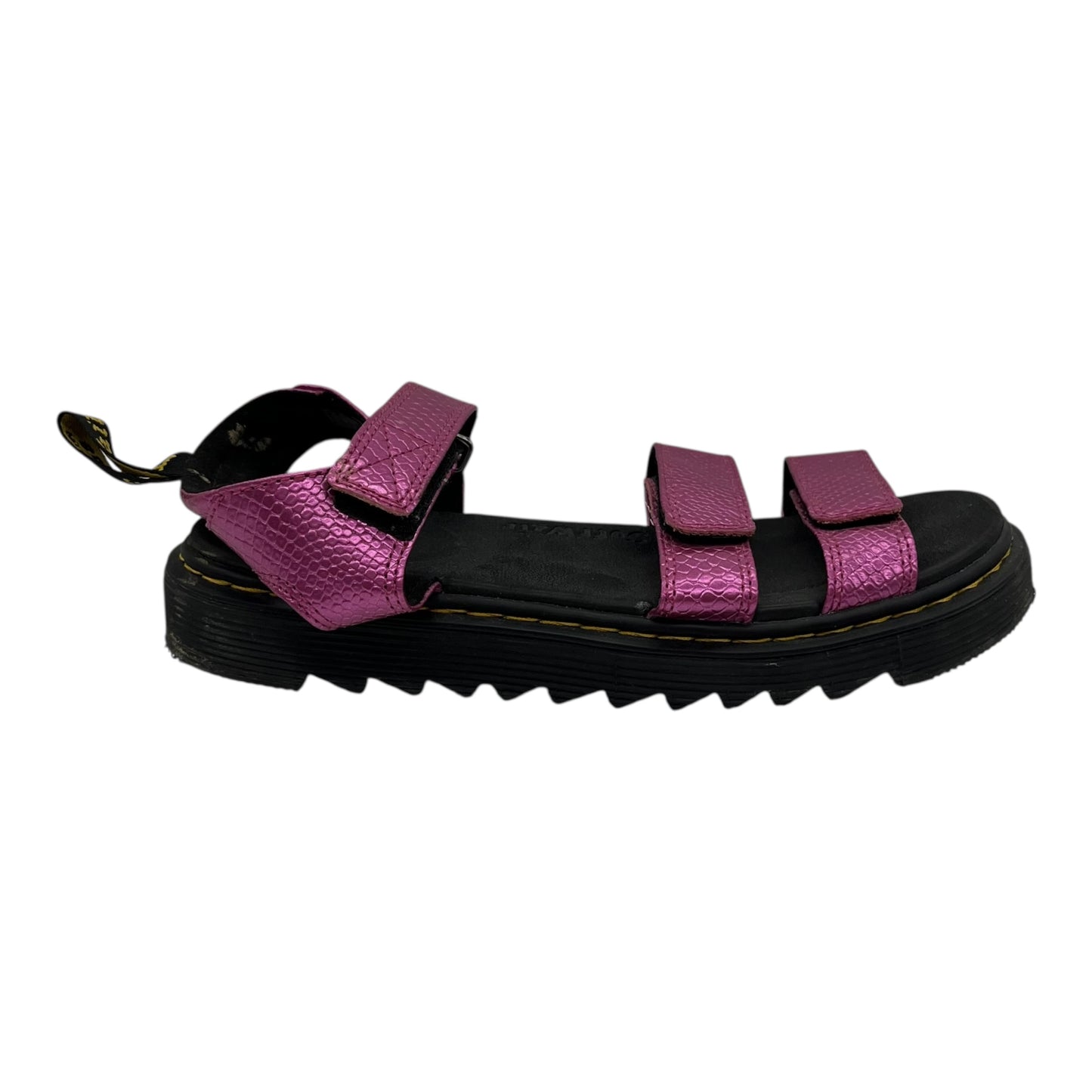 SANDALS FLATS by DR MARTENS In PINK, Size: 6
