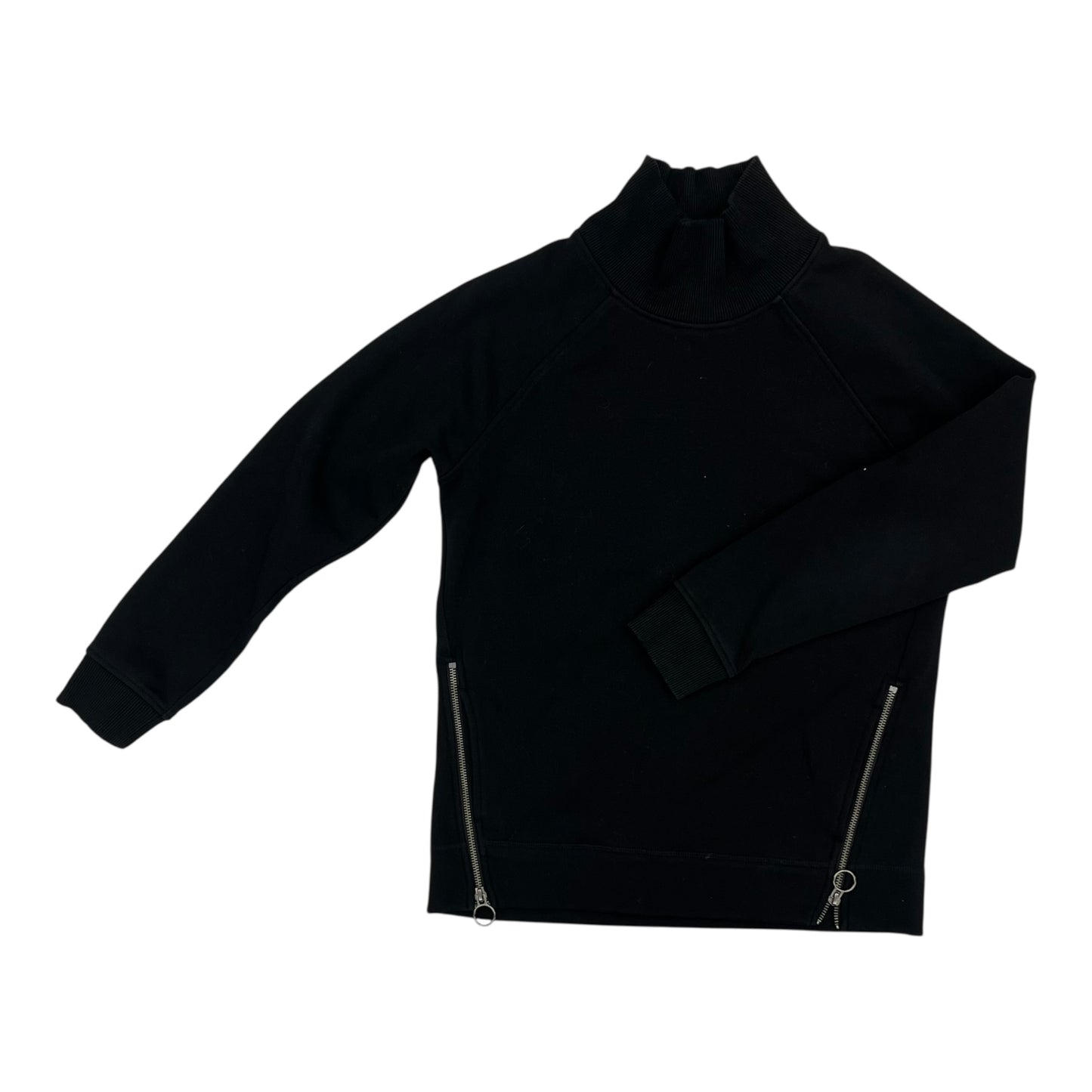 Sweatshirt Collar By Athleta In Black, Size:Xs