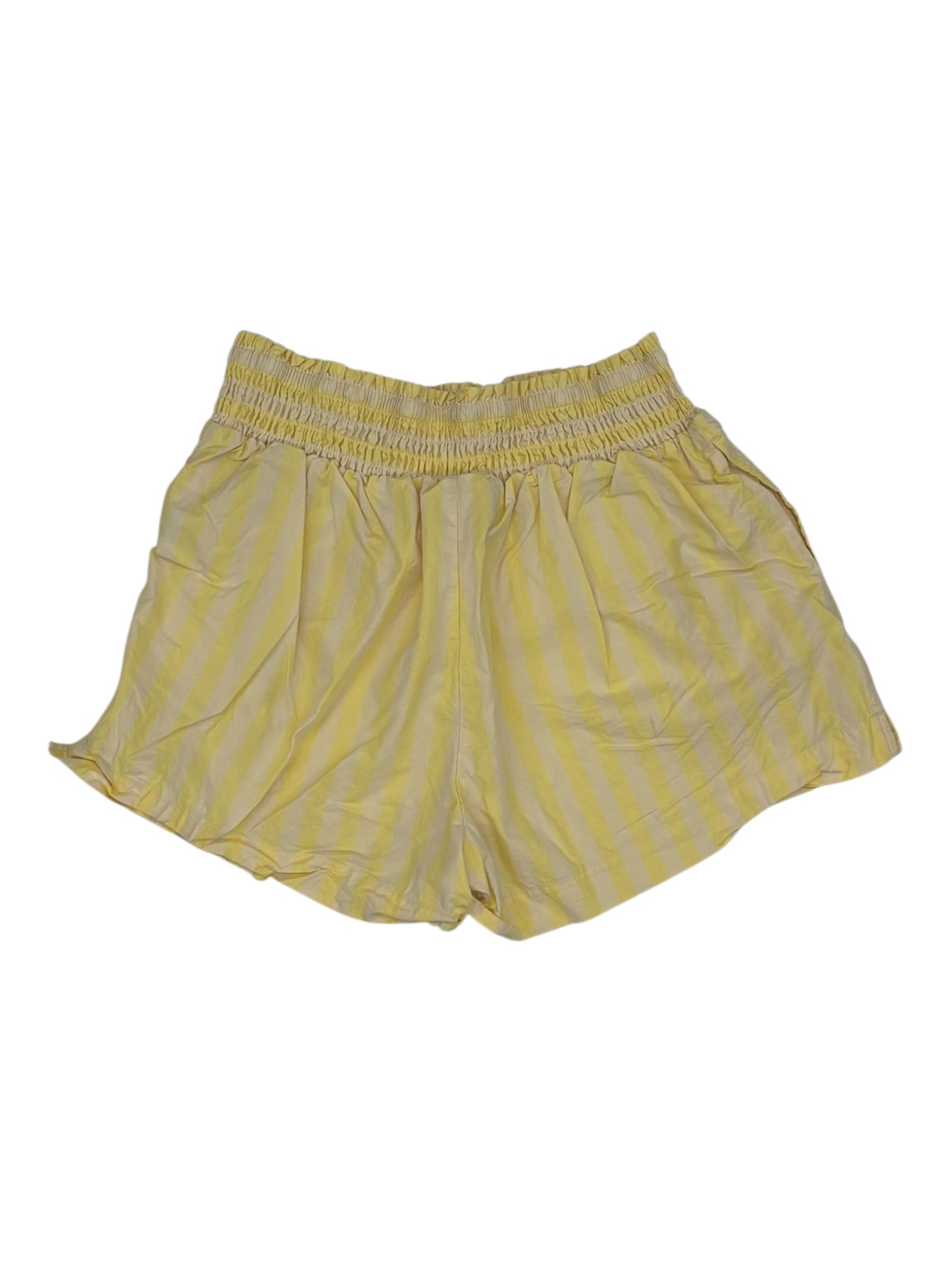 Shorts By A New Day In Cream & Yellow, Size:M