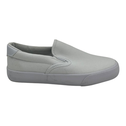 Shoes Flats By Clothes Mentor In White, Size:7