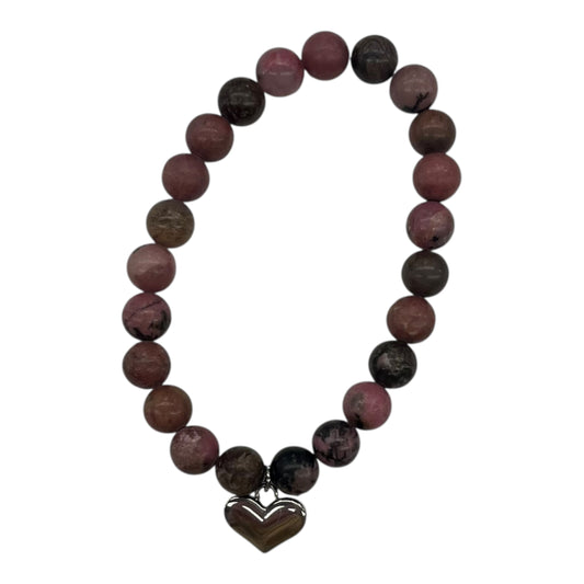 Bracelet Beaded By Clothes Mentor In Pink