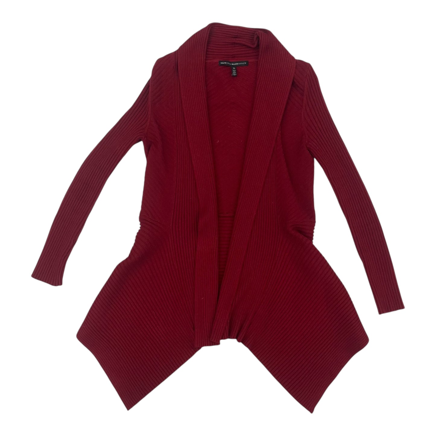 SWEATER CARDIGAN by WHITE HOUSE BLACK MARKET In RED, Size: XS