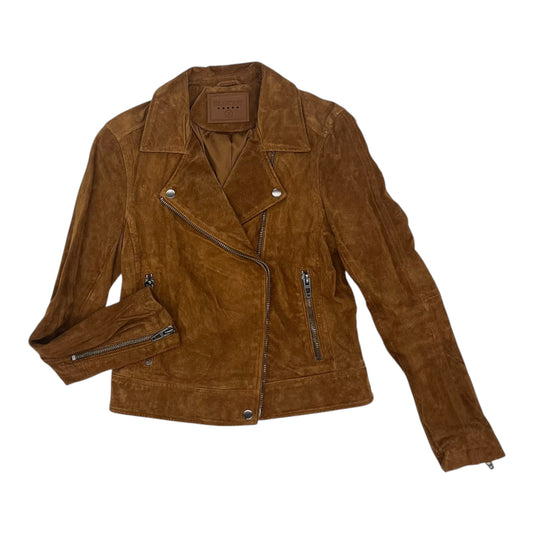 Jacket Leather By Blanknyc In Brown, Size:S