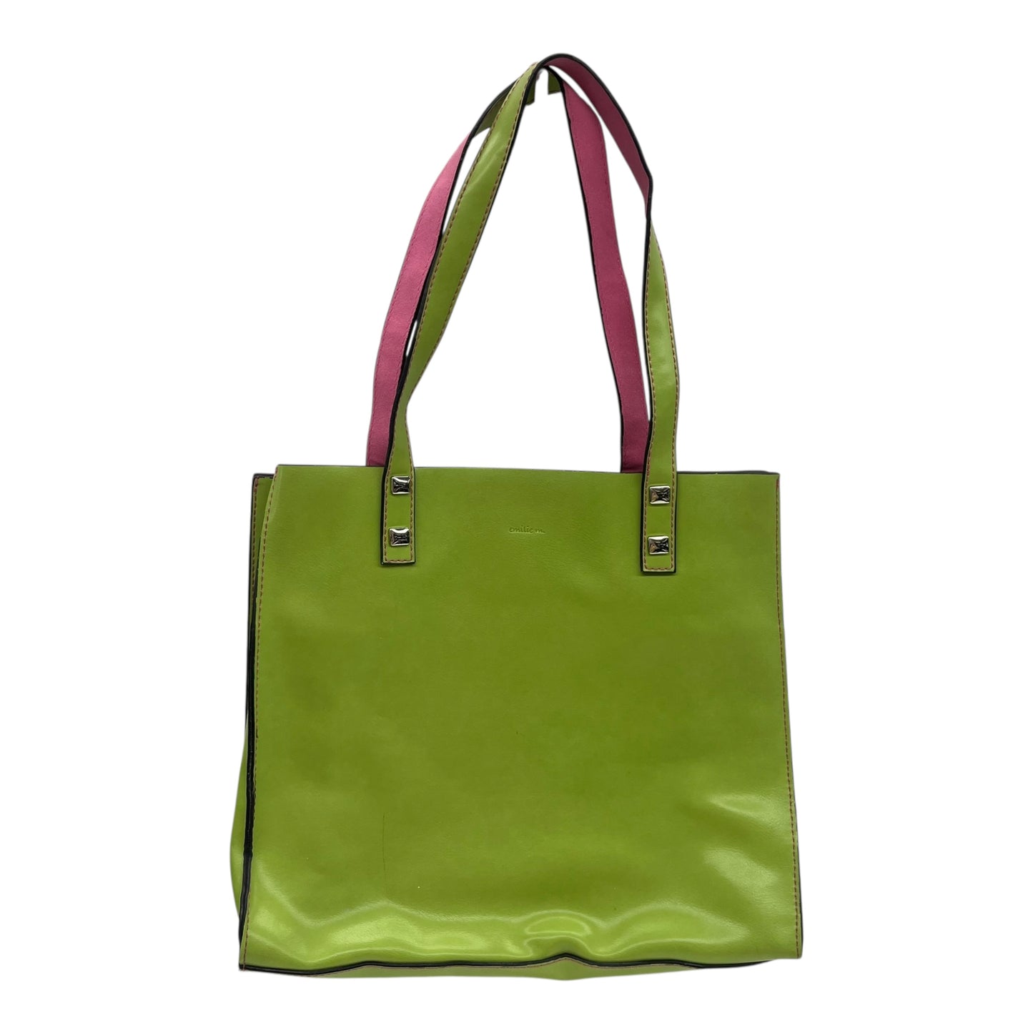 Handbag By Clothes Mentor In Green, Size:Large