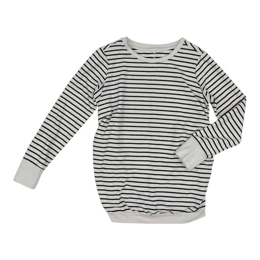 Mat Top Ls By Isabel Maternity In Striped Pattern, Size:S