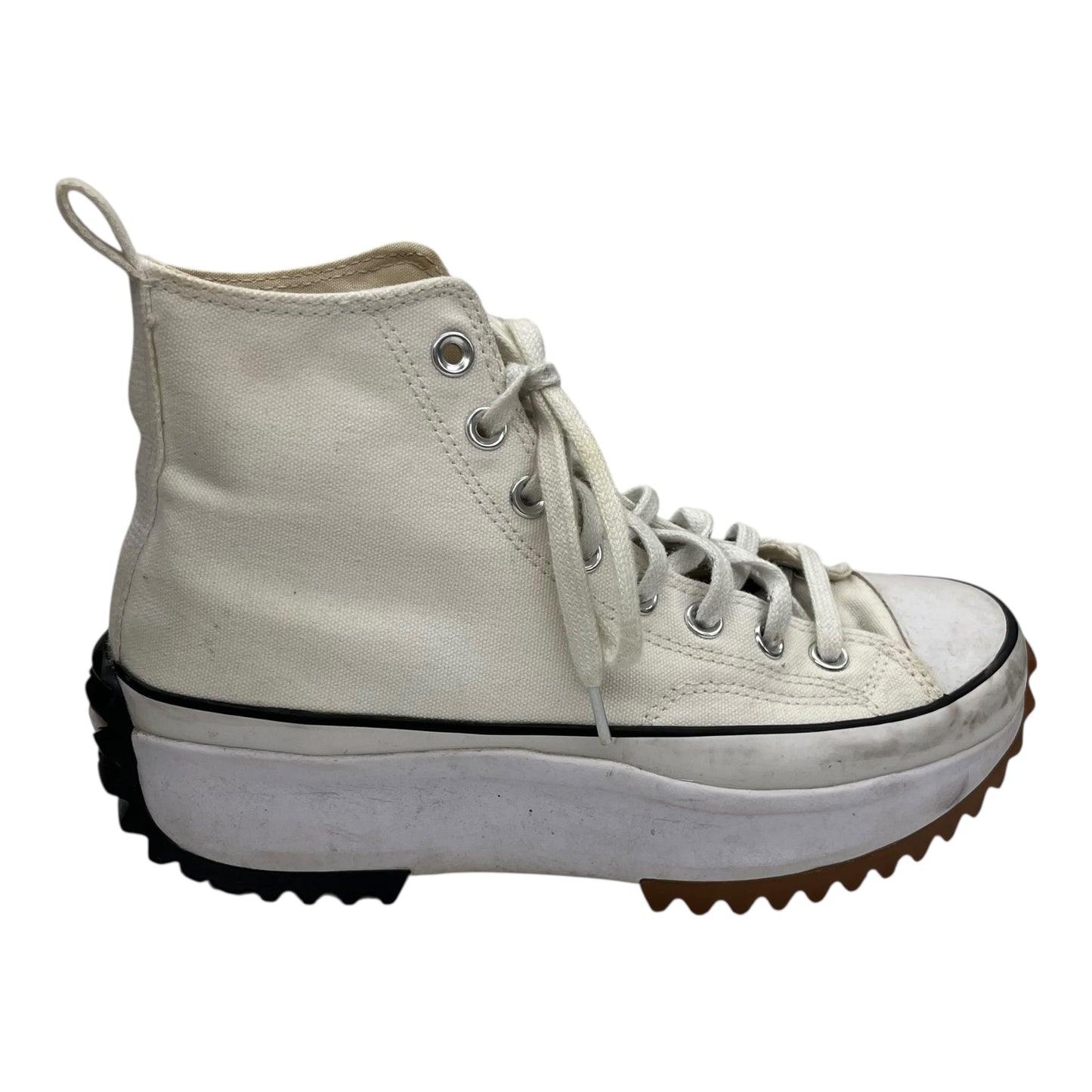 Shoes Sneakers Platform By Converse In Cream, Size:8.5