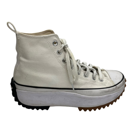 Shoes Sneakers Platform By Converse In Cream, Size:8.5