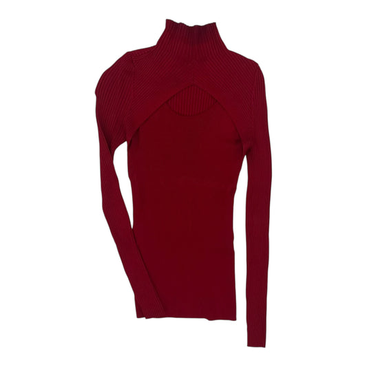 Sweater By White House Black Market In Red, Size:Xs