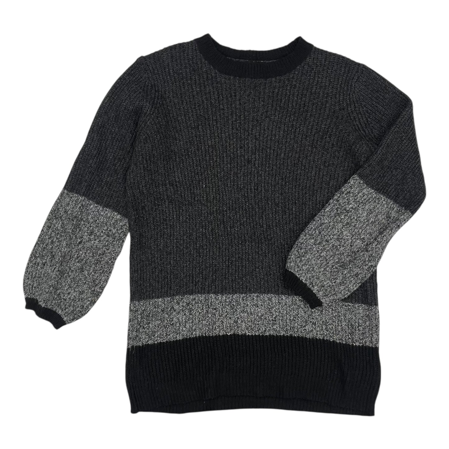 Sweater By Staccato In Black & Grey, Size:L