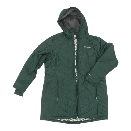 Coat Puffer & Quilted By Columbia In Green, Size:1X