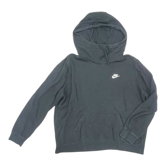 Athletic Sweatshirt Hoodie By Nike Apparel In Black, Size:Xl