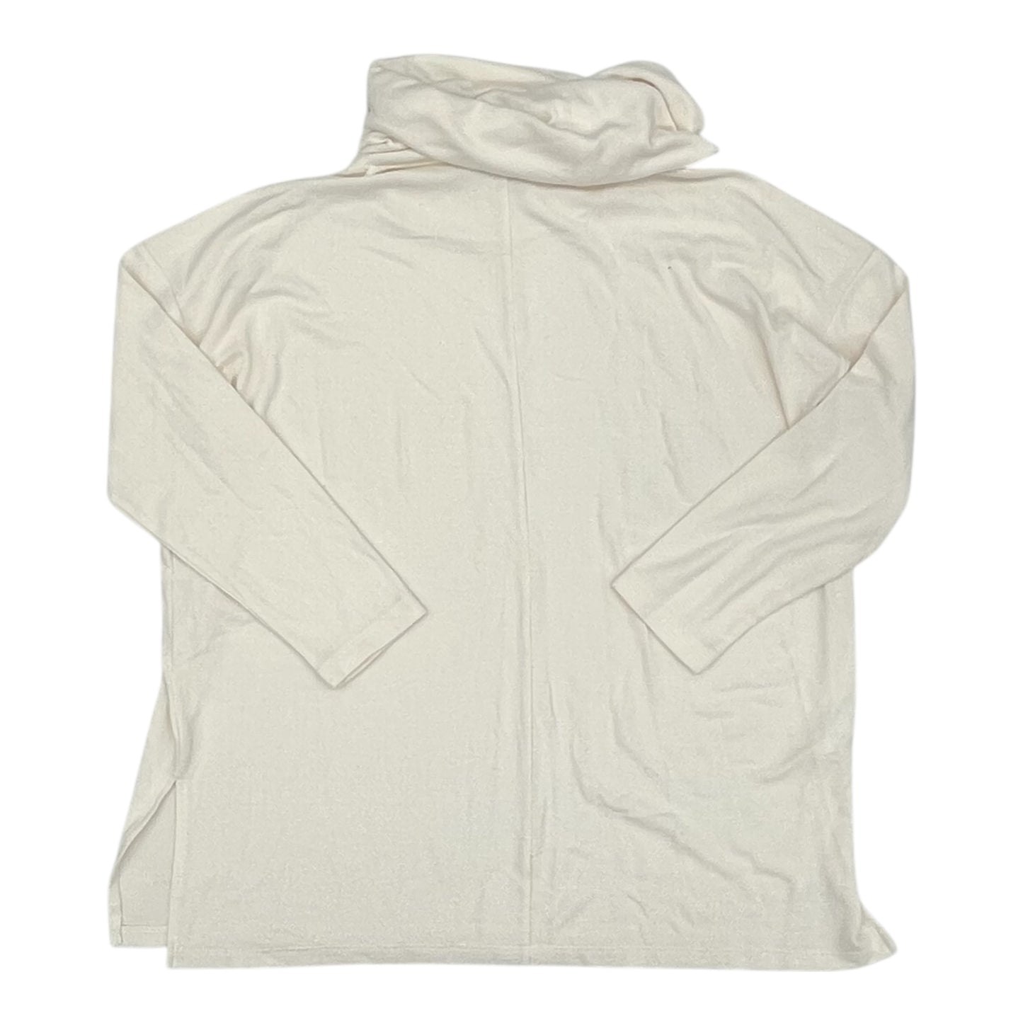 Top Ls By Loft In Cream, Size:Xxl