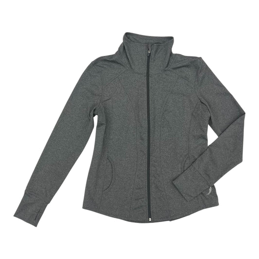 Athletic Jacket By Exertek In Grey, Size:Mp