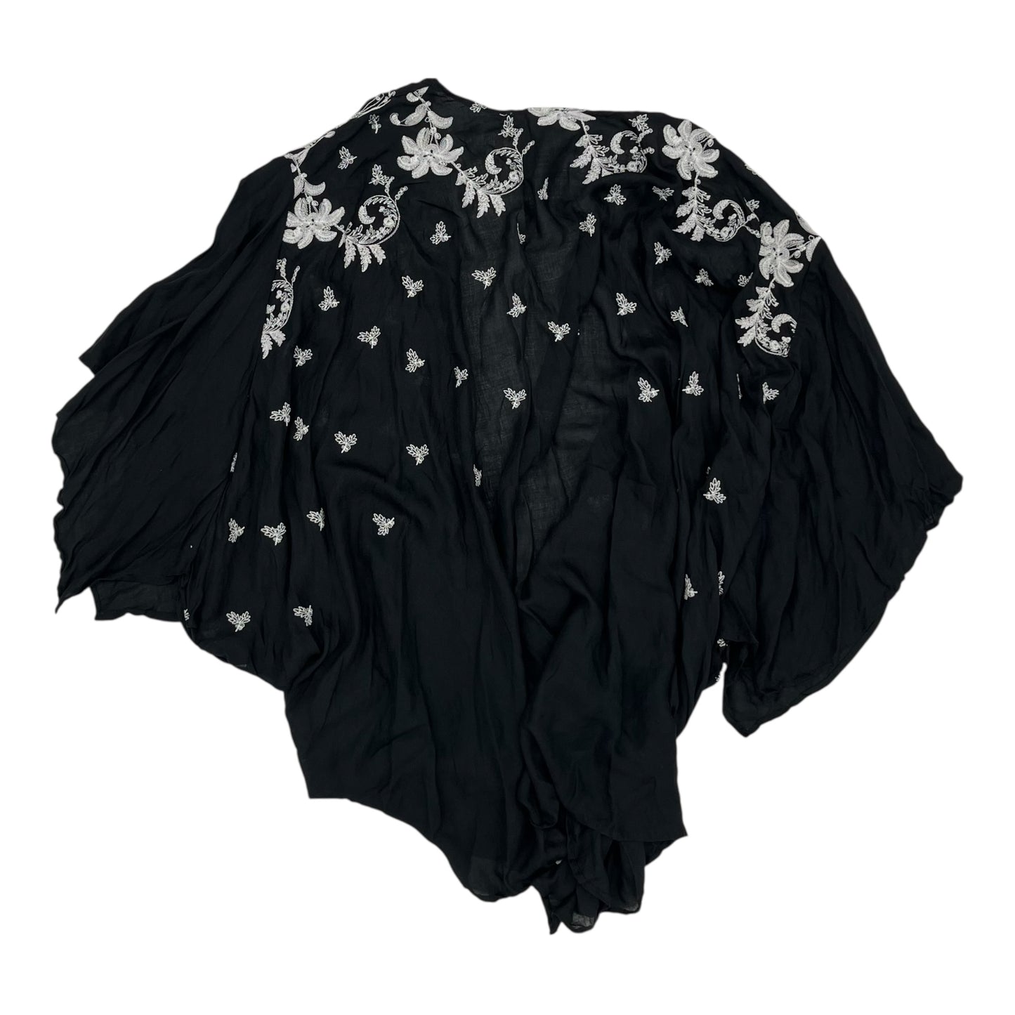 Kimono By Haptics In Black & White, Size:2X
