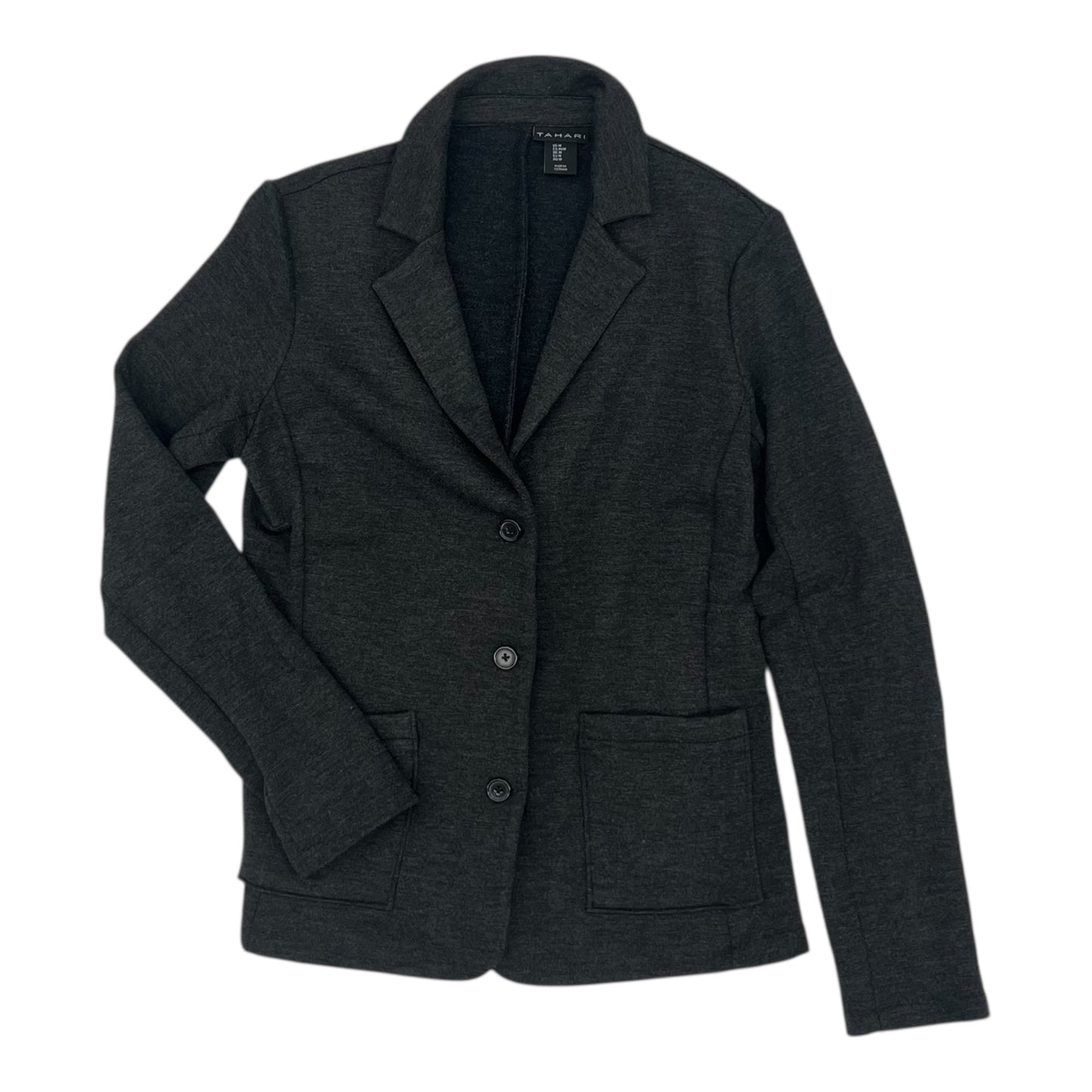 Blazer By Tahari In Grey, Size:M