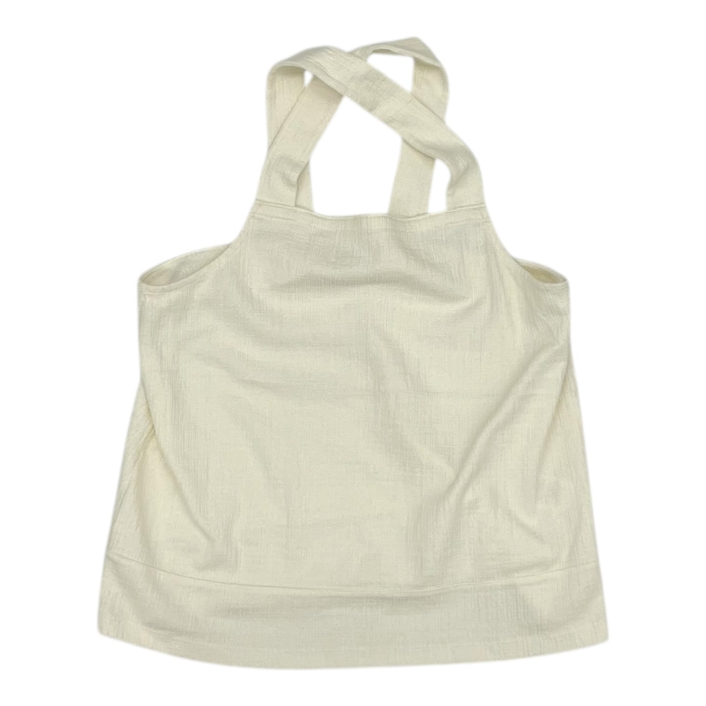 Top Sleeveless By Madewell In Cream, Size:M