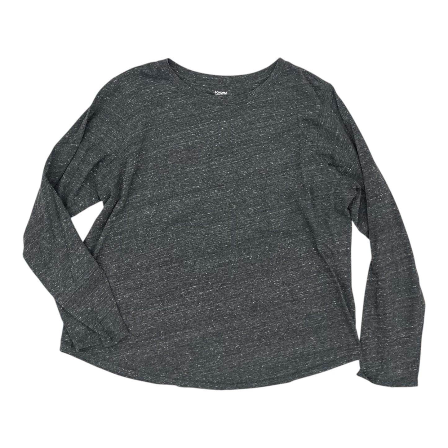 Top Ls Basic By Sonoma In Grey, Size:Xxl