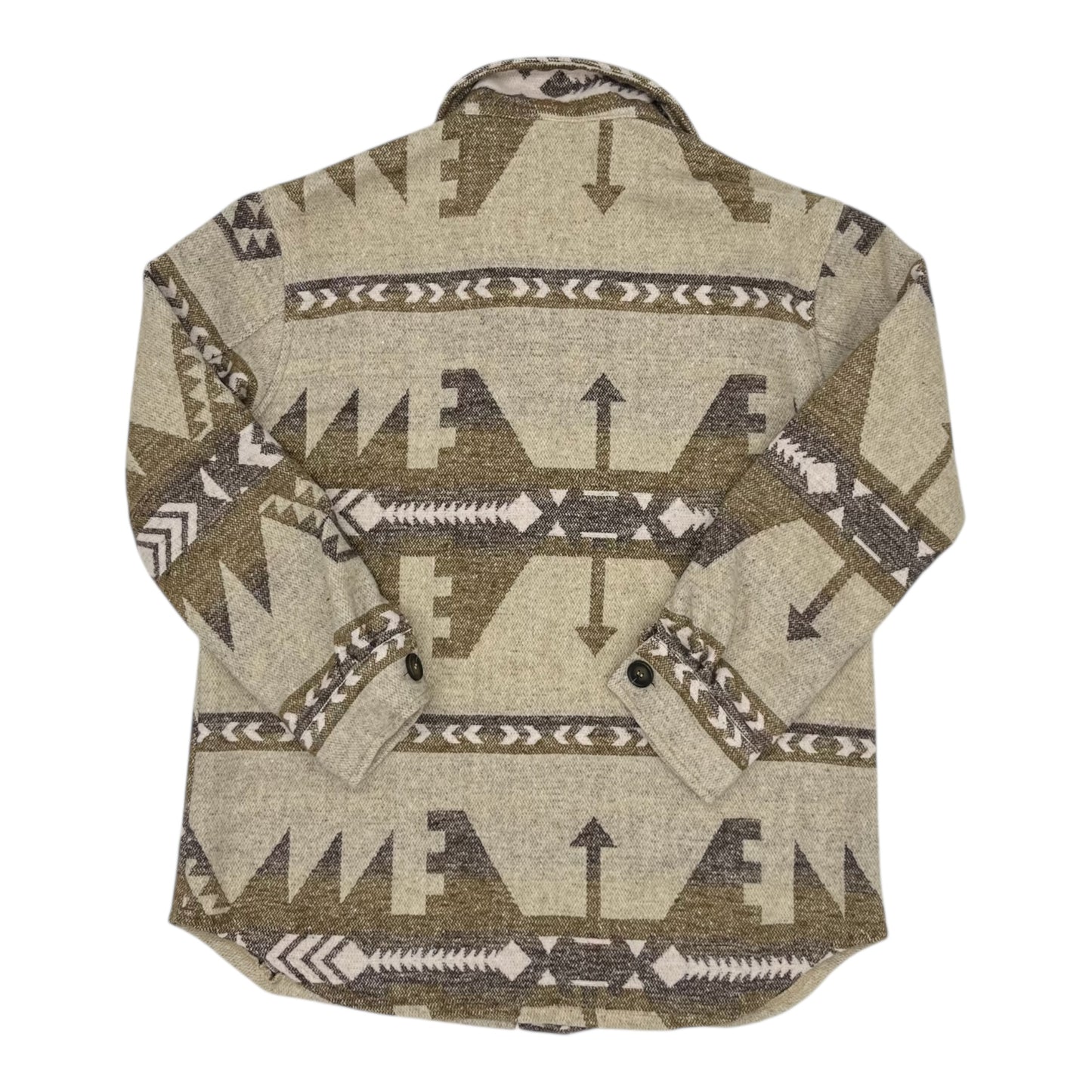 Jacket Other By Clothes Mentor In Tan, Size:M