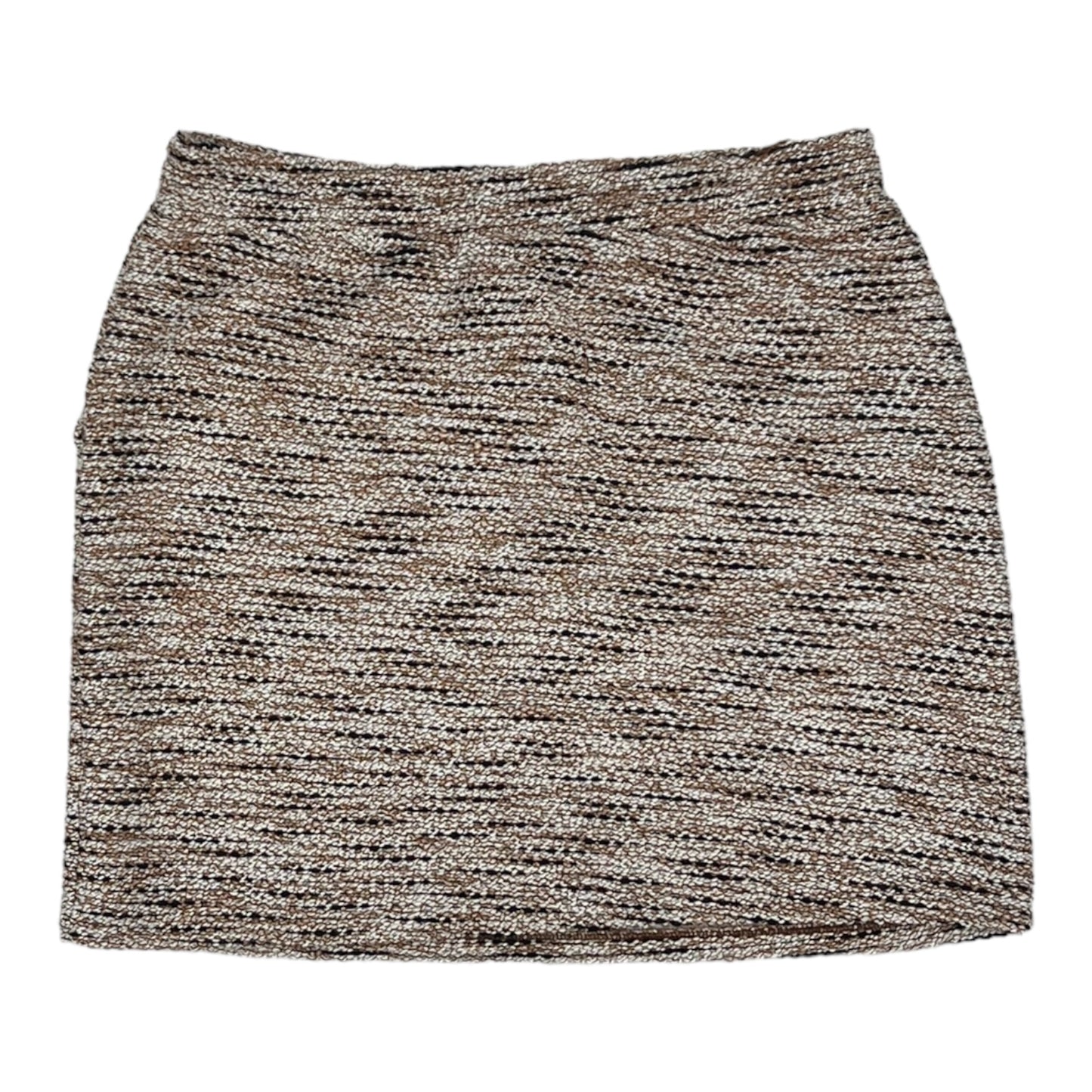 BROWN SKIRT MINI & SHORT by LOFT Size:M