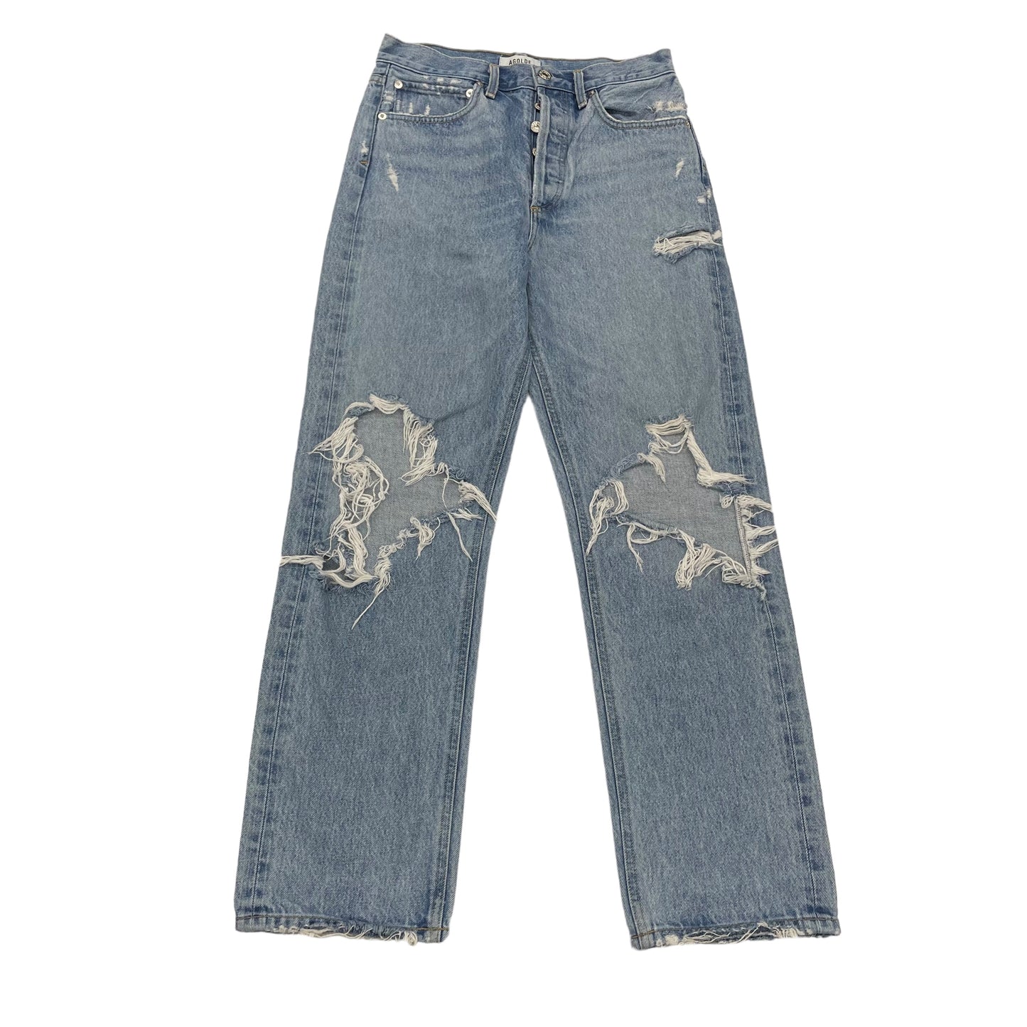 BLUE DENIM JEANS SKINNY by AGOLDE Size:2