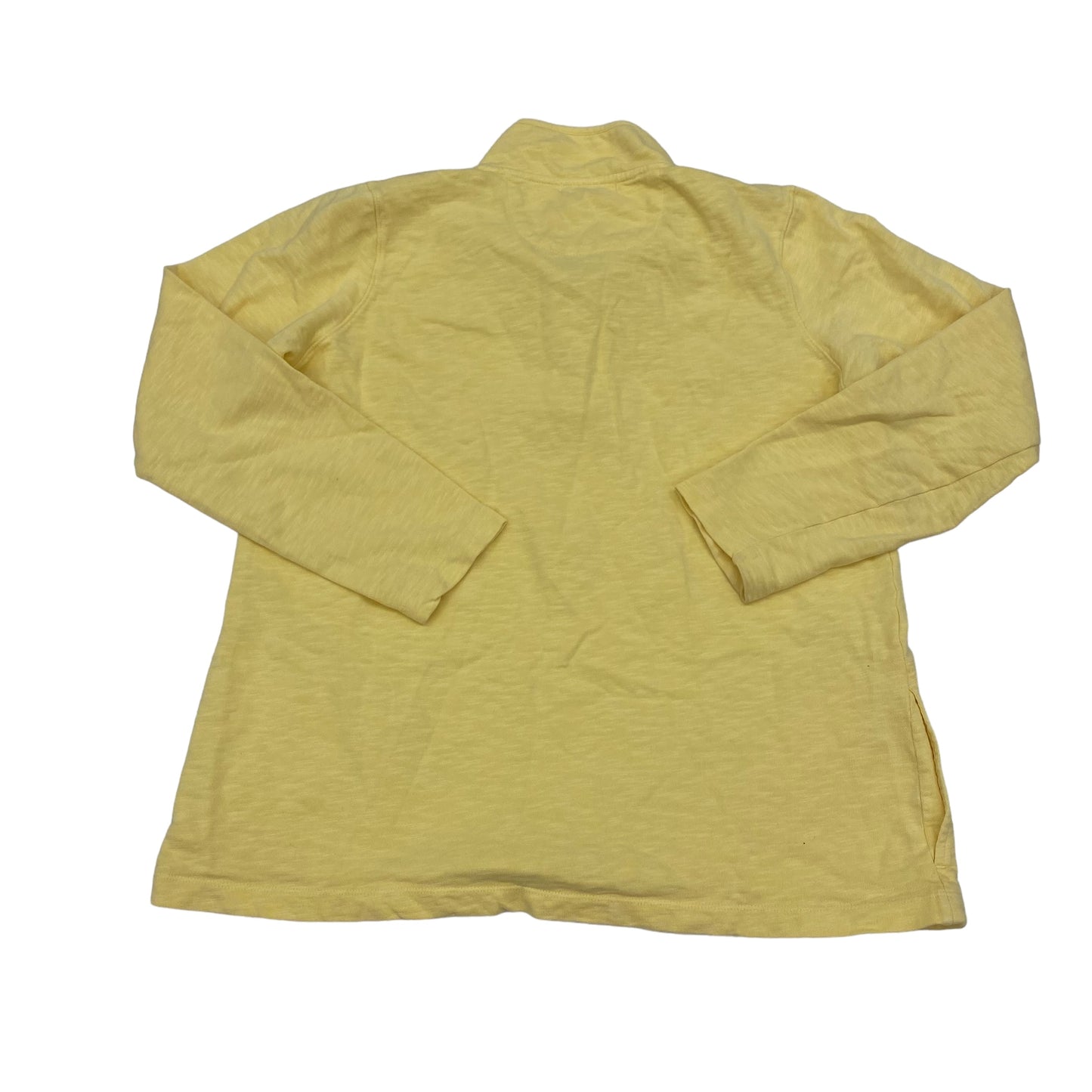 YELLOW SWEATSHIRT COLLAR by ORVIS Size:L