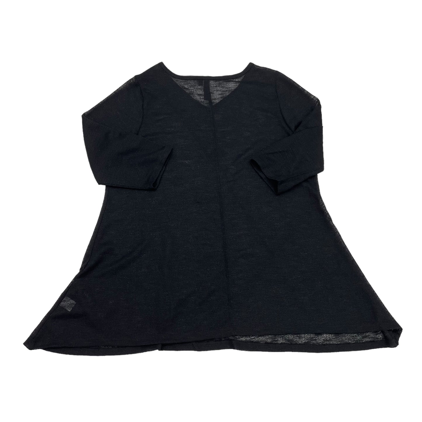 BLACK TOP 3/4 SLEEVE by CLOTHES MENTOR Size:1X