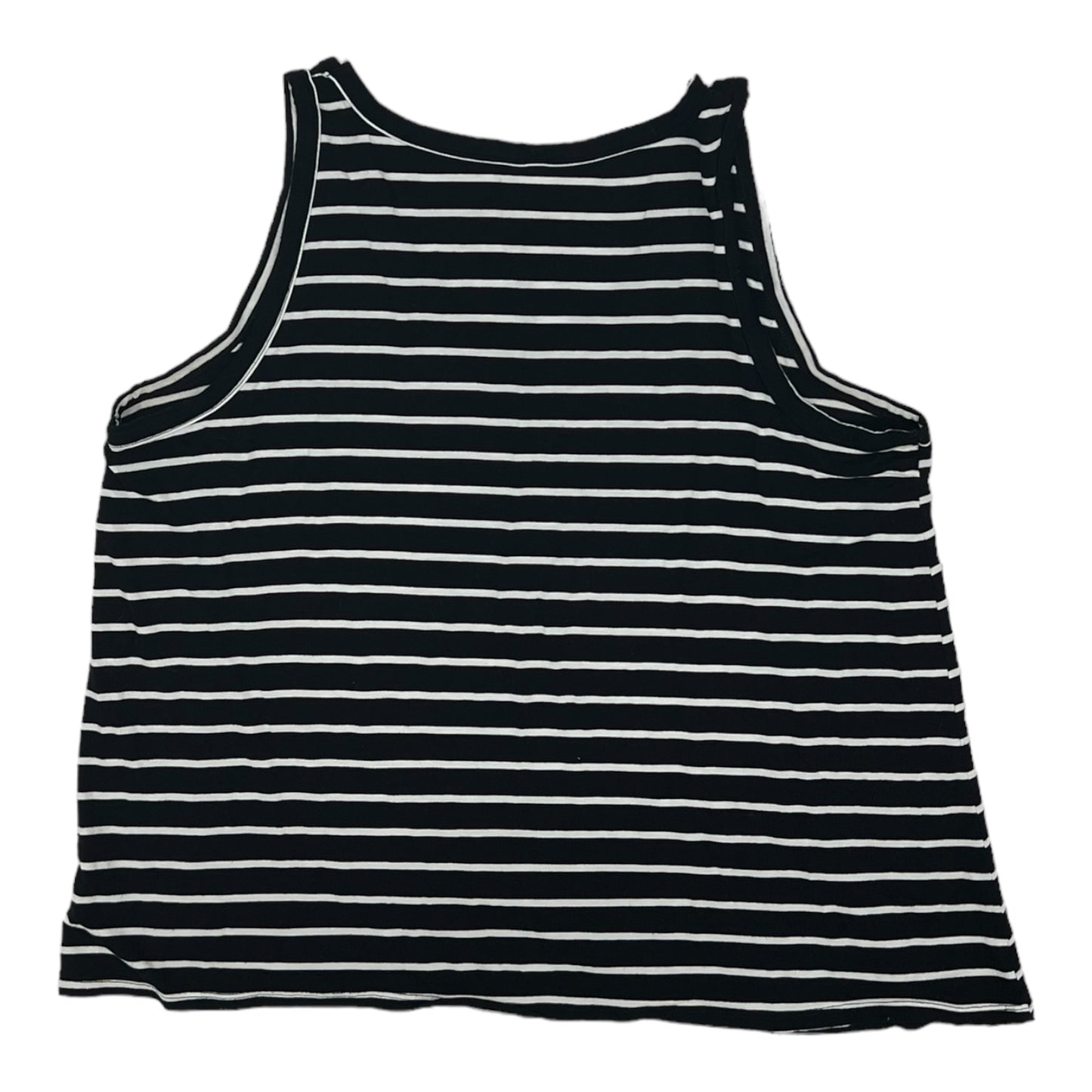 BLACK & WHITE TANK TOP by OLD NAVY Size:XL