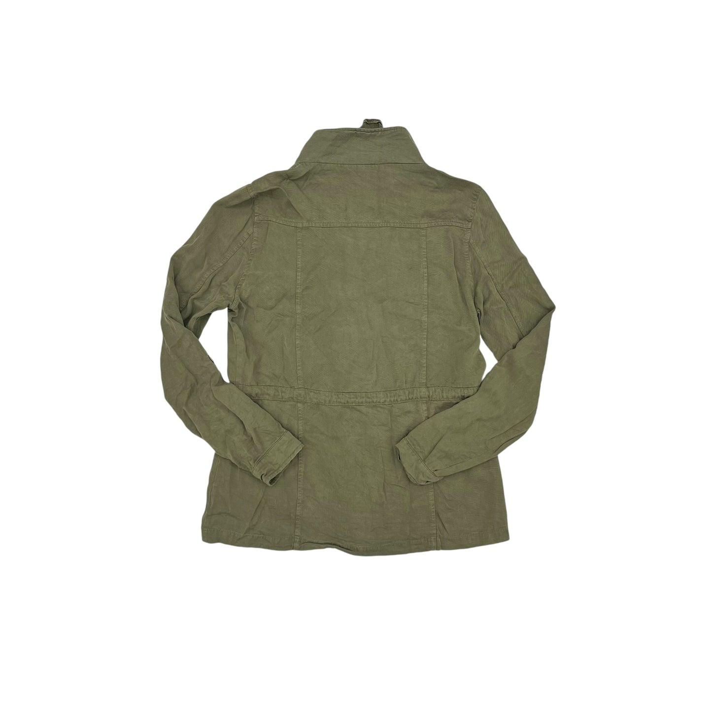 Jacket Utility By Clothes Mentor In Green, Size:L