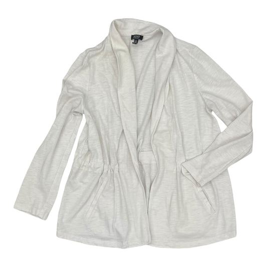 Cardigan By Jones New York In White, Size:L