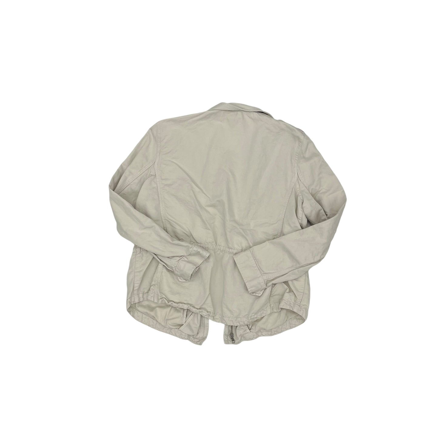 Jacket Utility By Loft In Cream, Size:L