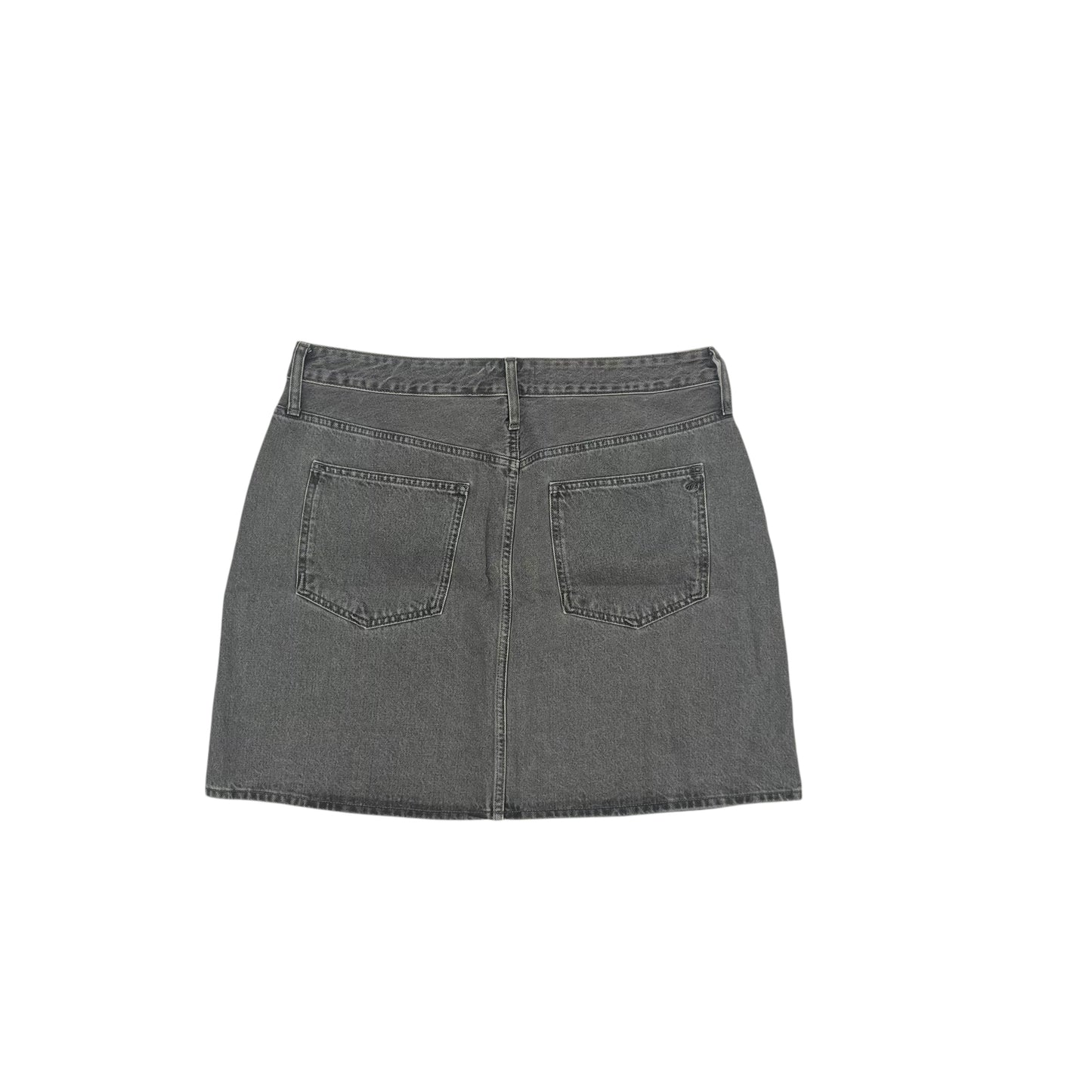 Skirt Mini & Short By Madewell In Black Denim, Size:14