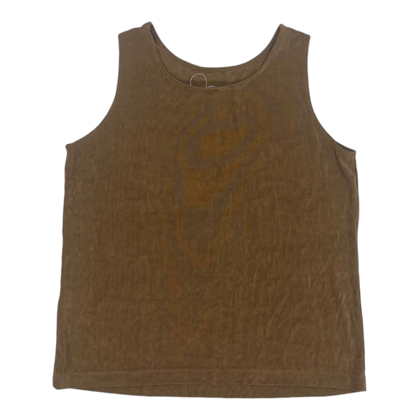 Top Sleeveless Basic By Chicos In Brown, Size:Xl