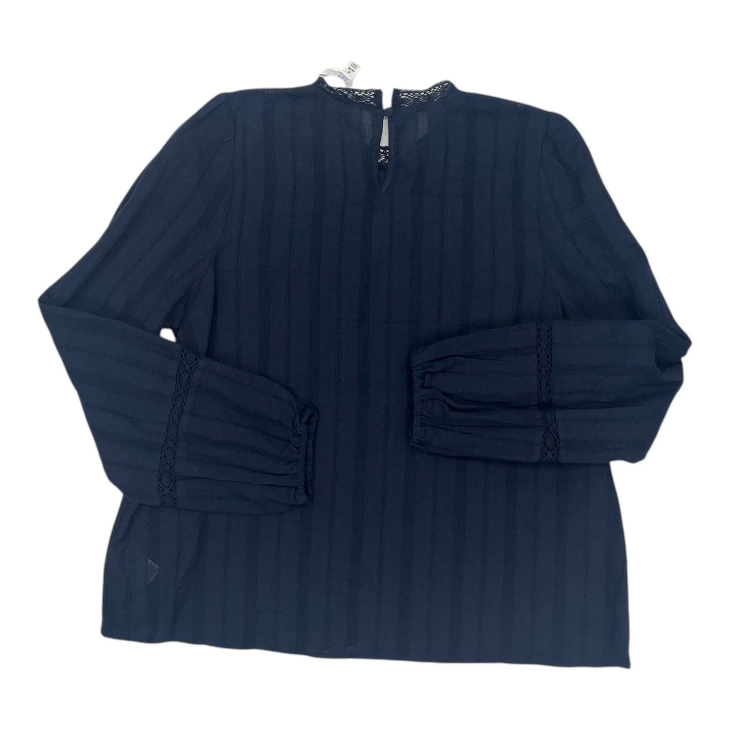 Top Ls By Time And Tru In Navy, Size:S