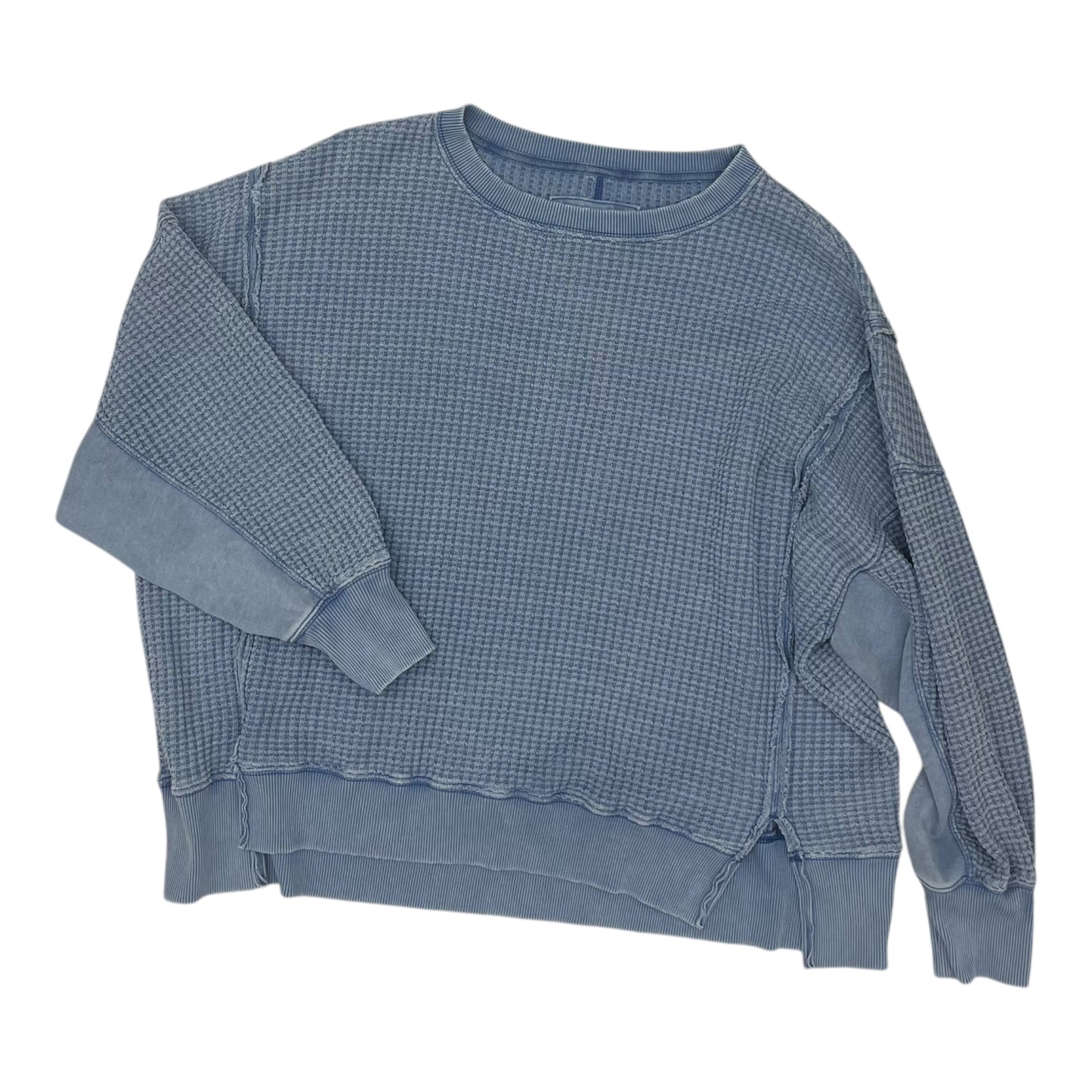 Sweatshirt Crewneck By American Eagle In Blue, Size:M