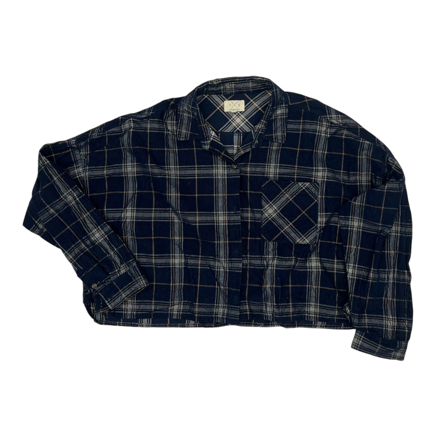 Top Ls By Thread And Supply In Navy, Size:Xl