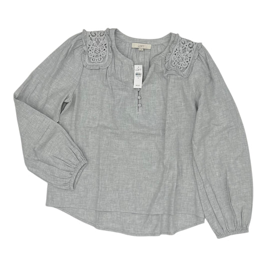 Top Ls By Loft In Grey, Size:M